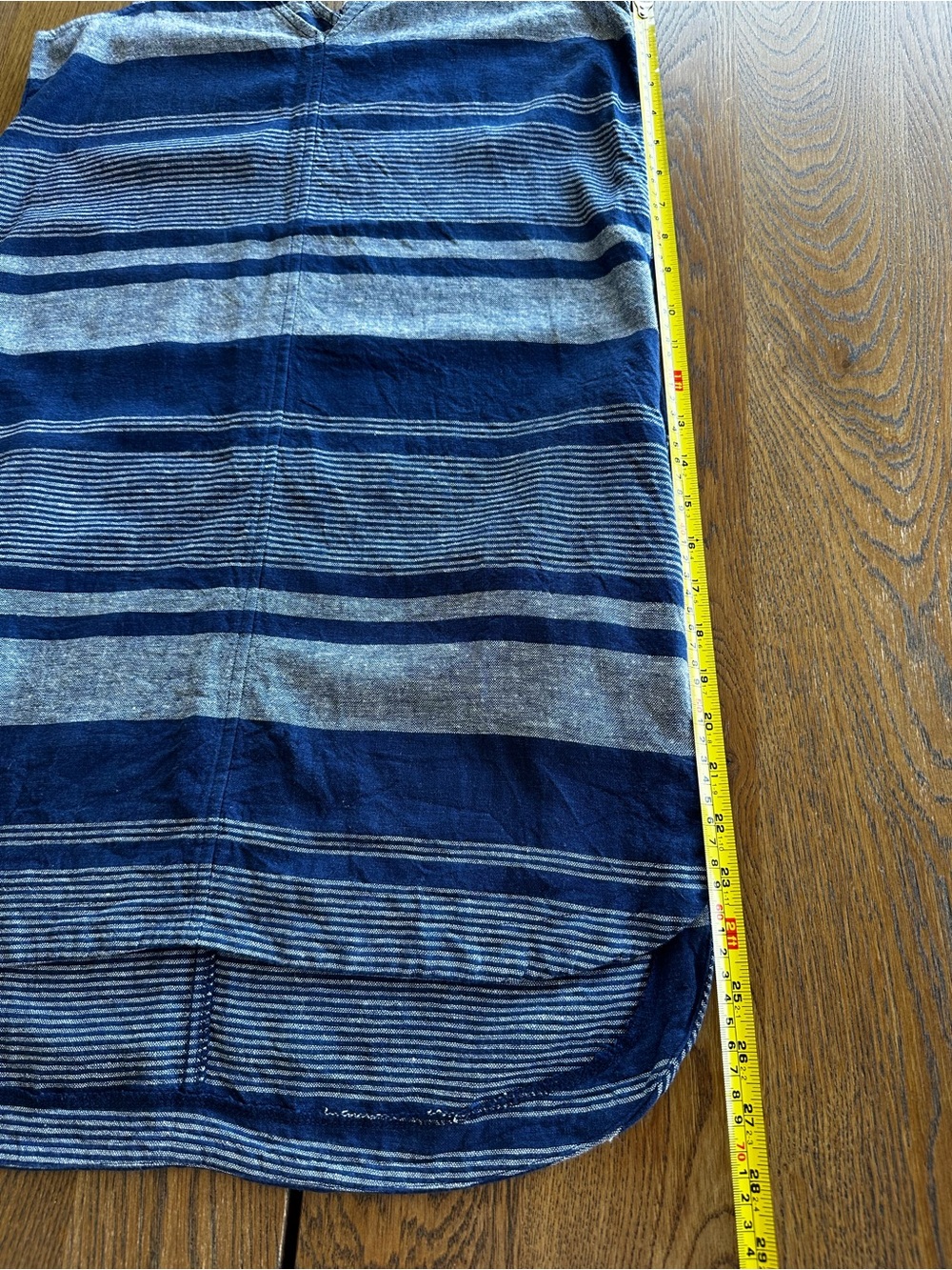 LOFT Outlet Lounge Resort Beach Summer Dress Stripe Linen Blend Women's Size XS - Picture 10 of 10